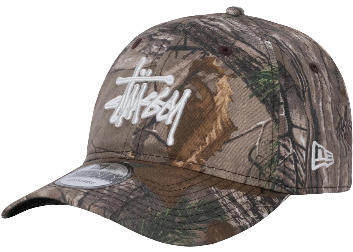 Stussy New Era 9Twenty Basic Strapback Real Tree Edge - vue secondaire B