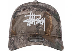 Stussy New Era 9Twenty Basic Strapback Real Tree Edge - vue 360