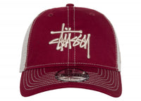 Stussy New Era 9Twenty Basic Trucker Cardinal