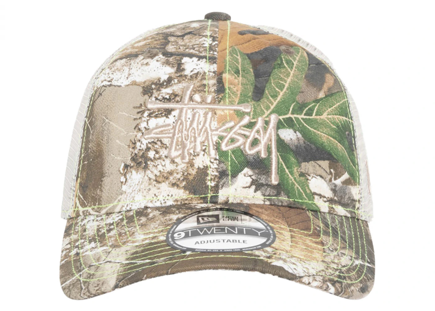 Stussy New Era 9Twenty Basic Trucker Real Tree Edge - vue secondaire B