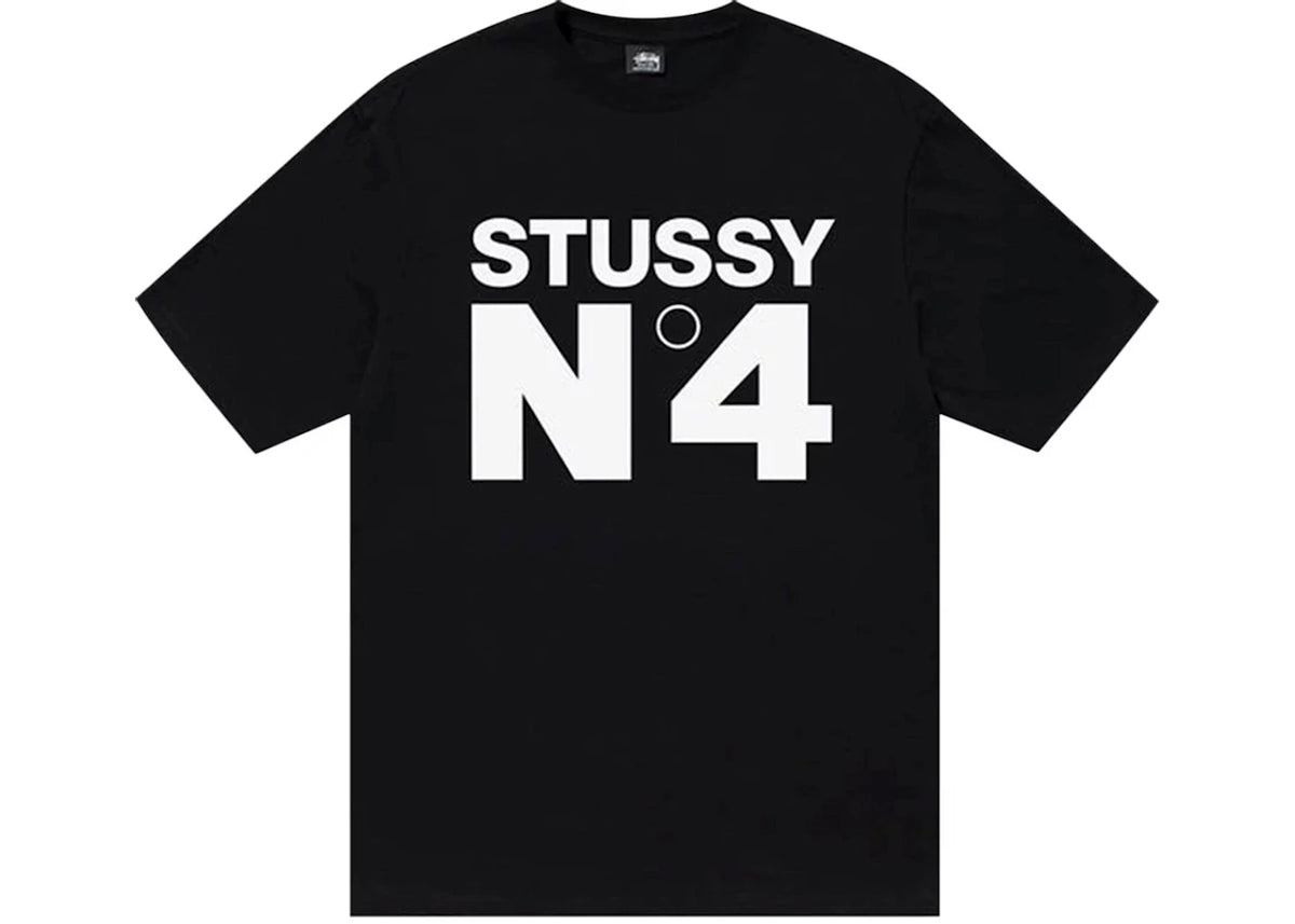 Stussy No.4 Tee Black - vue secondaire A
