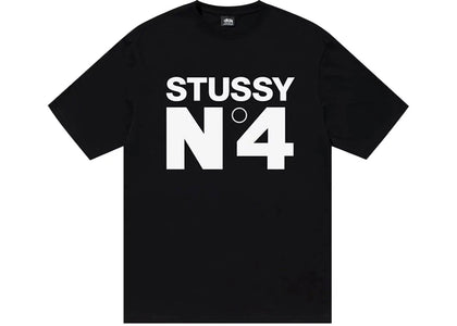 Stussy No.4 Tee Black - product view 2