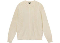 Stussy Patchwork Sweater Natural