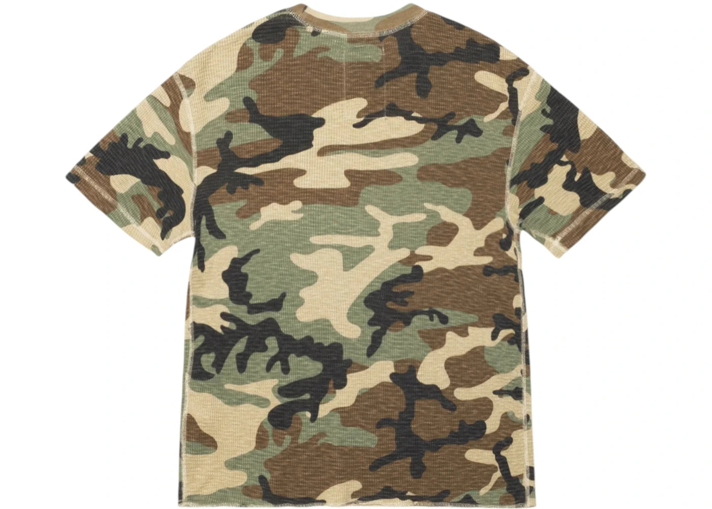 Stussy Pigment Dyed S/S Thermal Camo - vue secondaire A