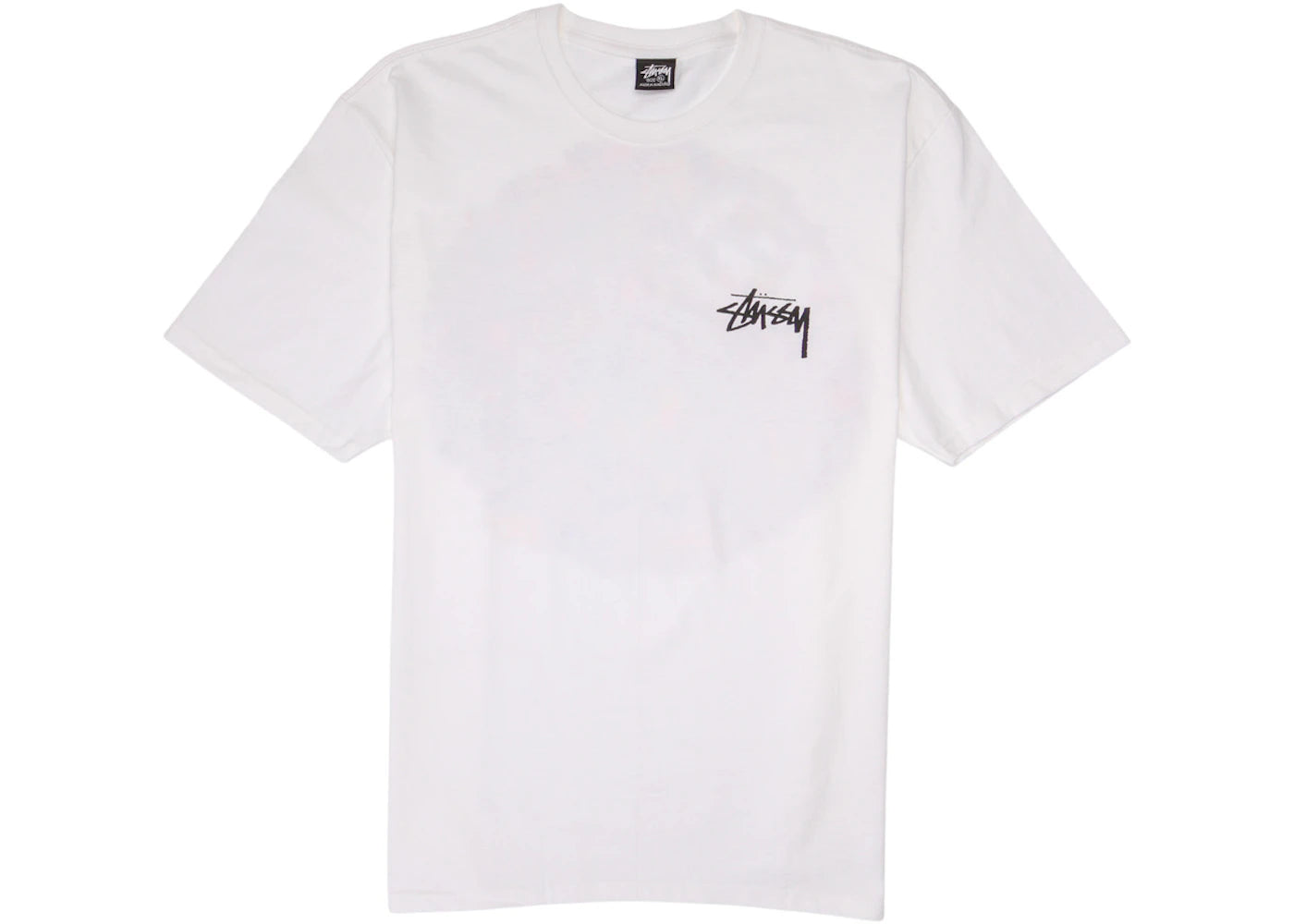 Stussy Plush Tee White - vue secondaire B