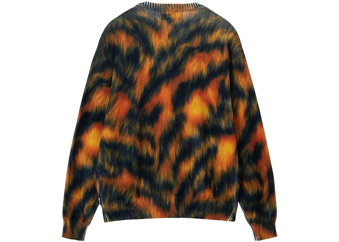 Stussy Printed Fur Sweater Tiger - vue secondaire B