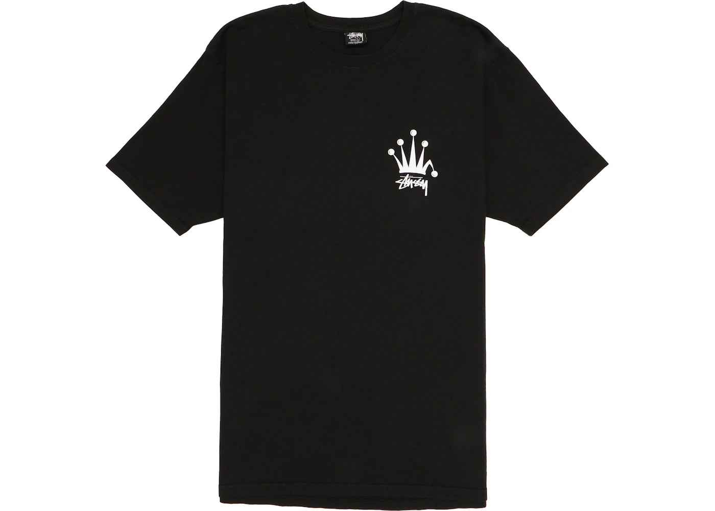 Stussy Regal Crown Pigment Dyed T-shirt Black - vue secondaire B