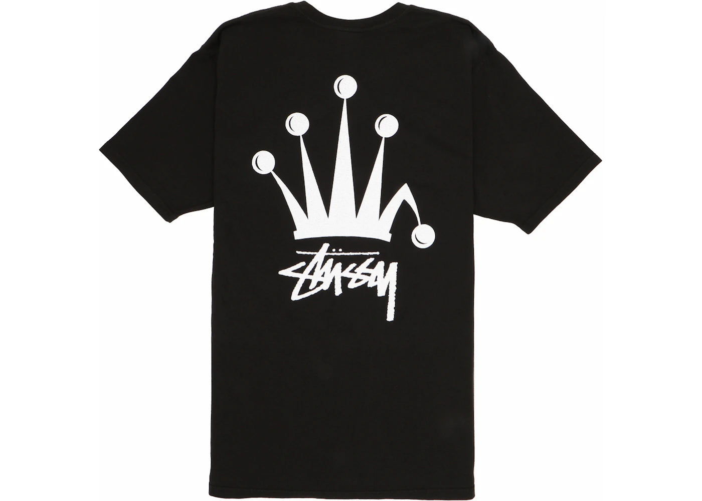 Stussy Regal Crown Pigment Dyed T-shirt Black - vue secondaire A
