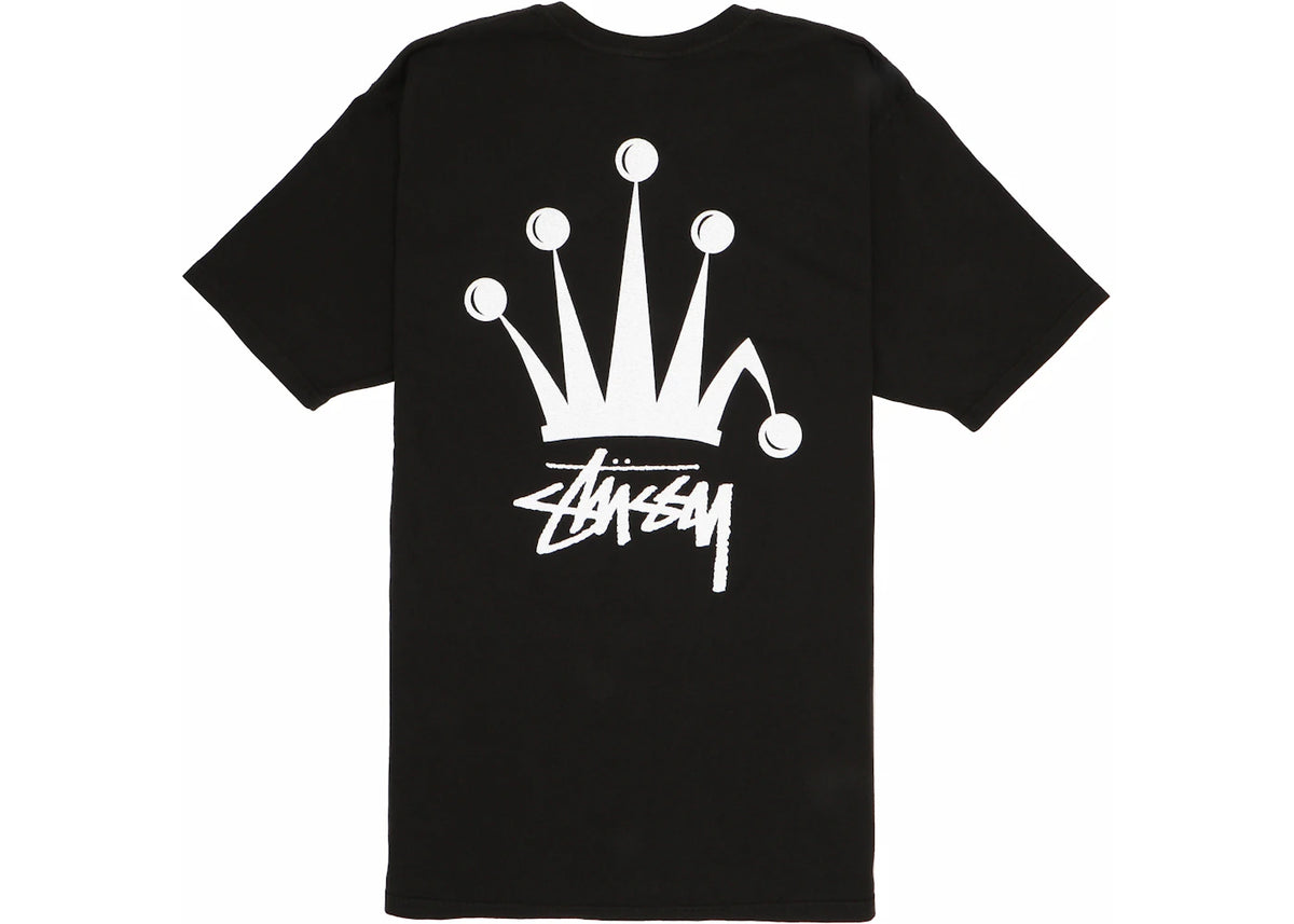 Stussy Regal Crown Pigment Dyed T-shirt Black - vue 360
