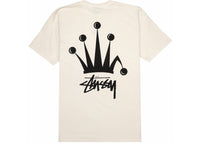 Stussy Regal Crown Pigment Dyed T-shirt Natural