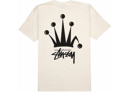 Stussy Regal Crown Pigment Dyed T-shirt Natural - authentic Stussy apparel