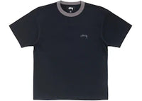 Stussy Ringer Tee Black