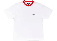 Stussy Ringer Tee White