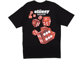 Stussy Rollers Tee Black - authentic Stussy product