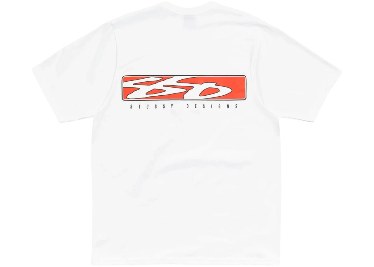 Stussy S Box Tee White - vue secondaire A