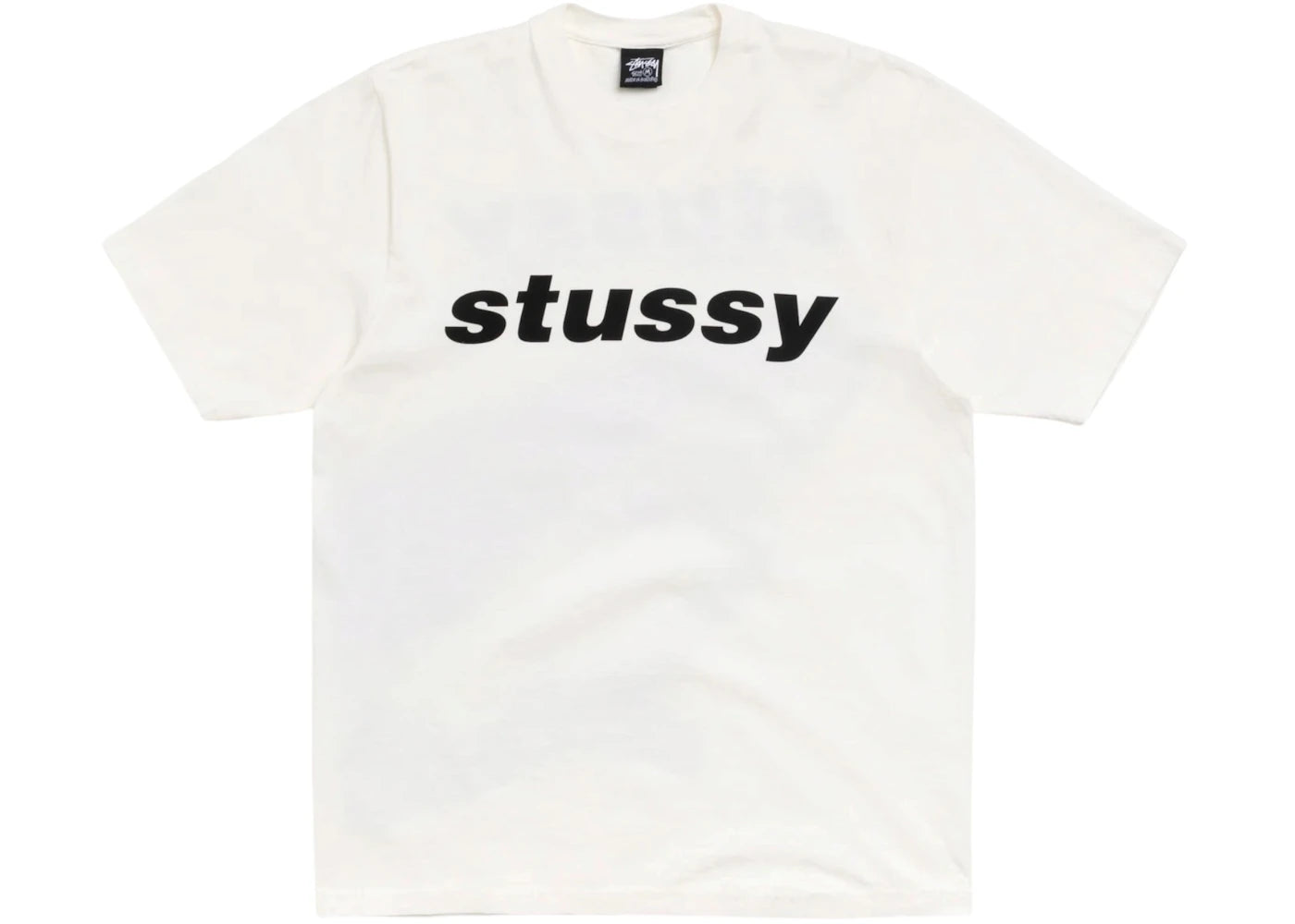 Stussy Shark Pigment Dyed Tee Natural - vue 360
