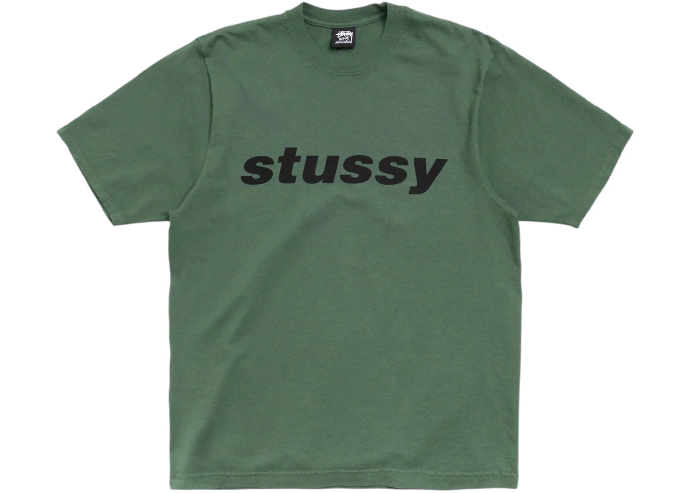 Stussy Shark Pigment Dyed Tee Pine - vue secondaire A