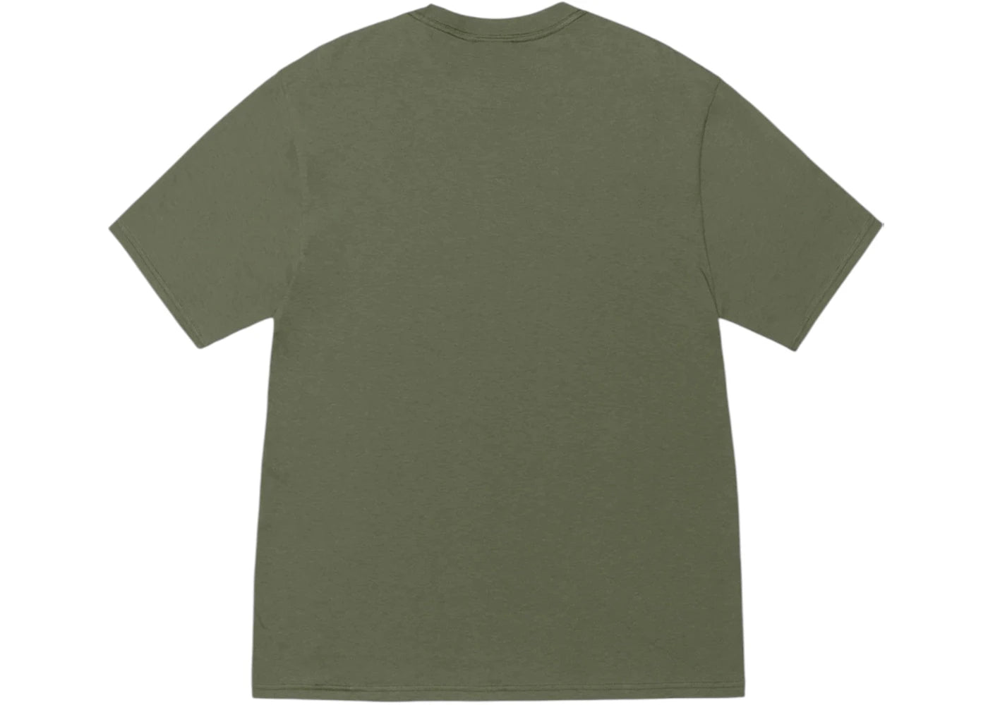 Stussy Smooth 80 Tee Olive - vue secondaire B