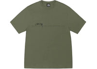Stussy Smooth 80 Tee Olive