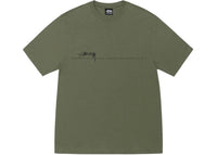 Stussy Smooth 80 Tee Olive