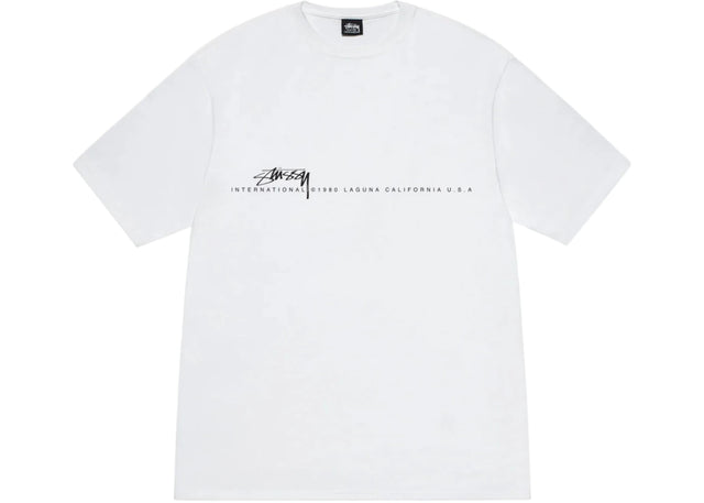 Stussy Smooth 80 Tee White