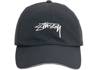 Stussy Smooth Stock Nylon Sport Cap Black