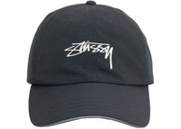 Stussy Smooth Stock Nylon Sport Cap Black