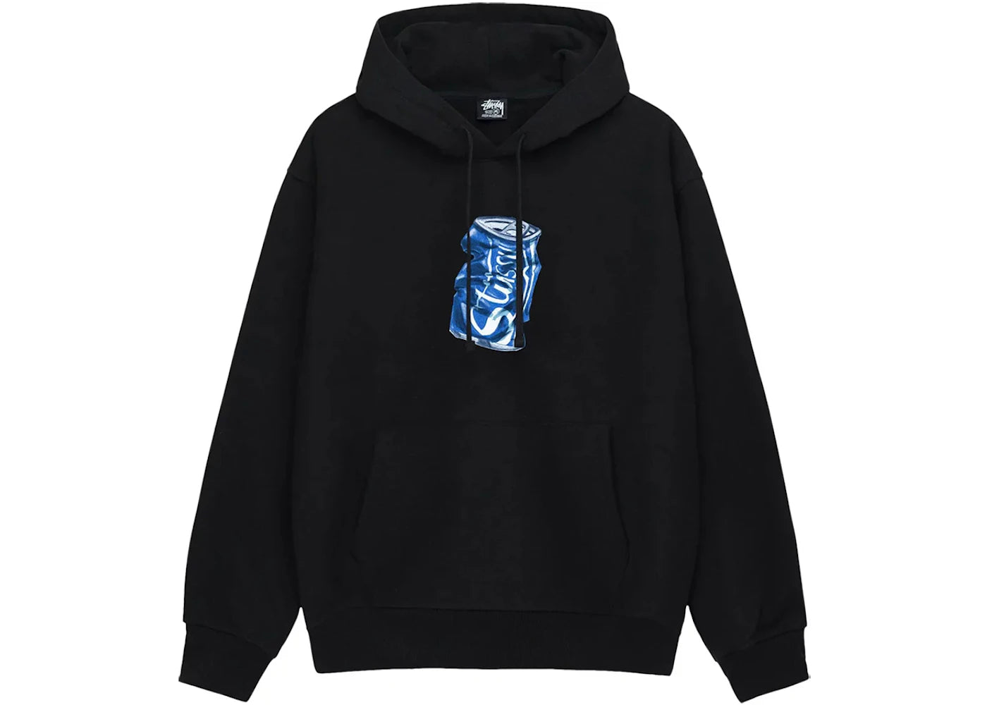 Stussy Soda Can Hoodie Black - vue 360