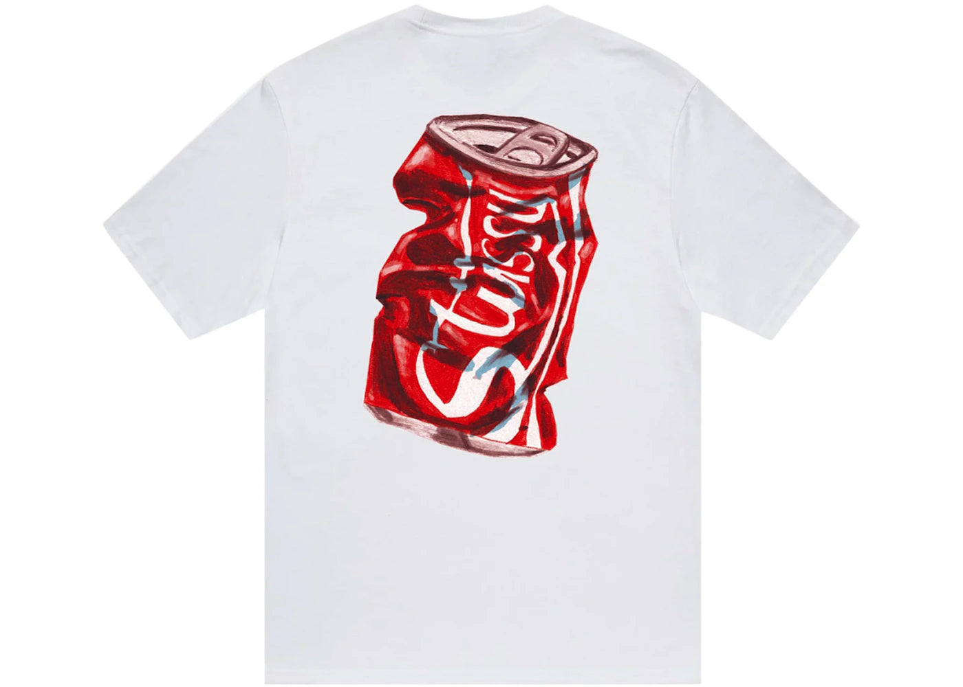 Stussy Soda Can Tee White - vue secondaire A