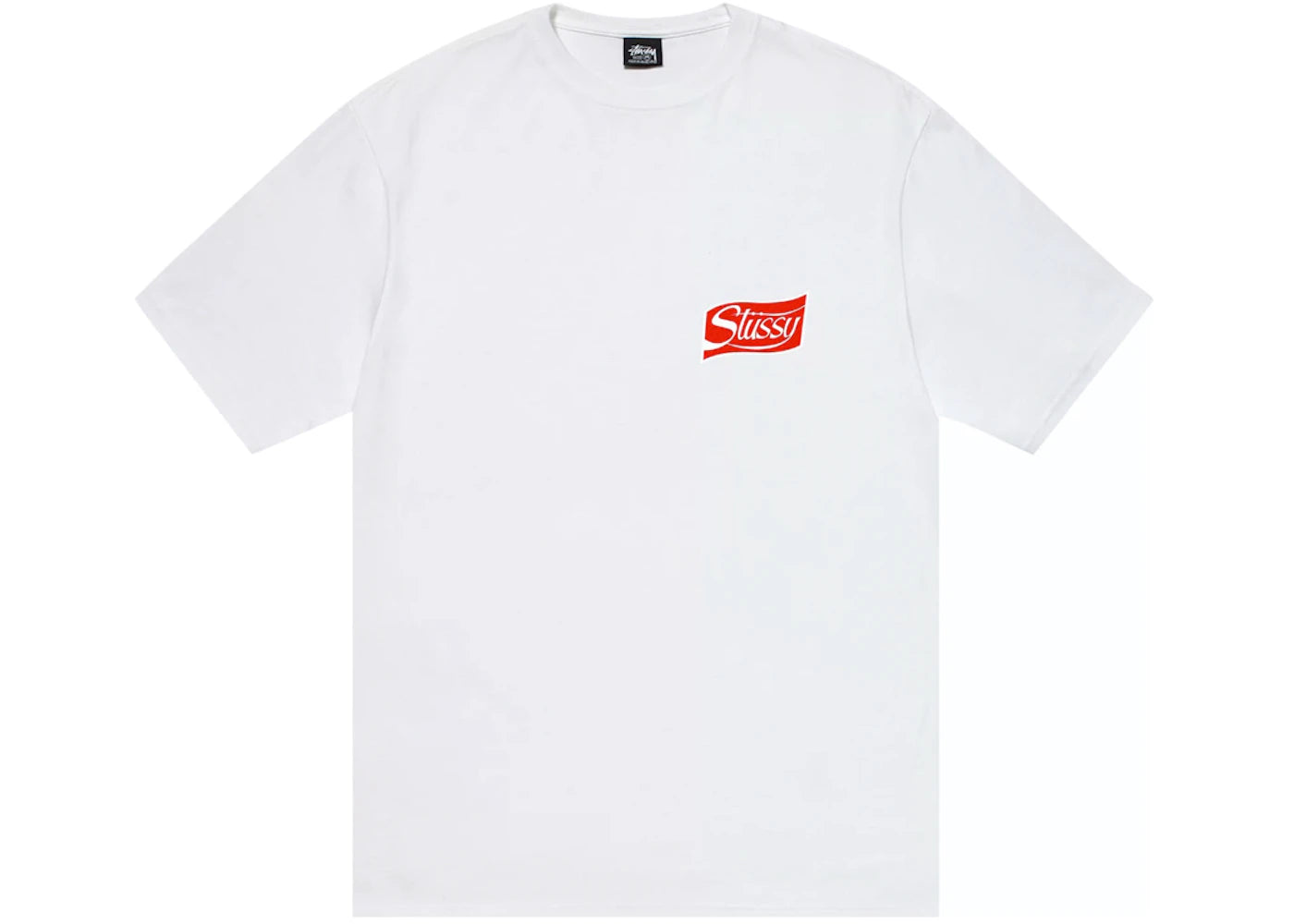 Stussy Soda Can Tee White - vue 360