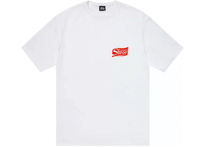 Stussy Soda Can Tee White - authentic Stussy product