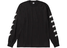 Stussy Speedway L/S Tee Black - vue 360