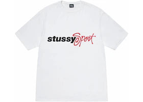Stussy Sport Script Tee White