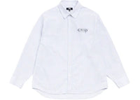Stussy Standard Logo Shirt Blue Stripe