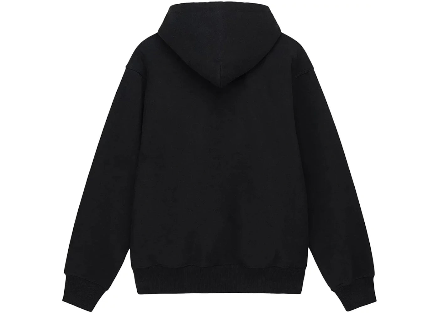 Stussy Stock Box Hoodie Black - vue secondaire B