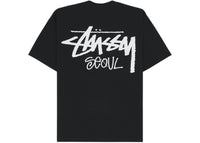 Stussy Stock Seoul Exclusive T-shirt Black