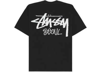 Stussy Stock Seoul Exclusive T-shirt Black