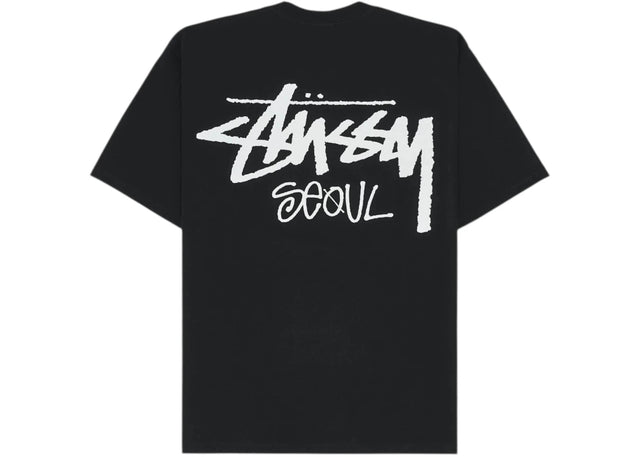 Stussy Stock Seoul Exclusive T-shirt Black