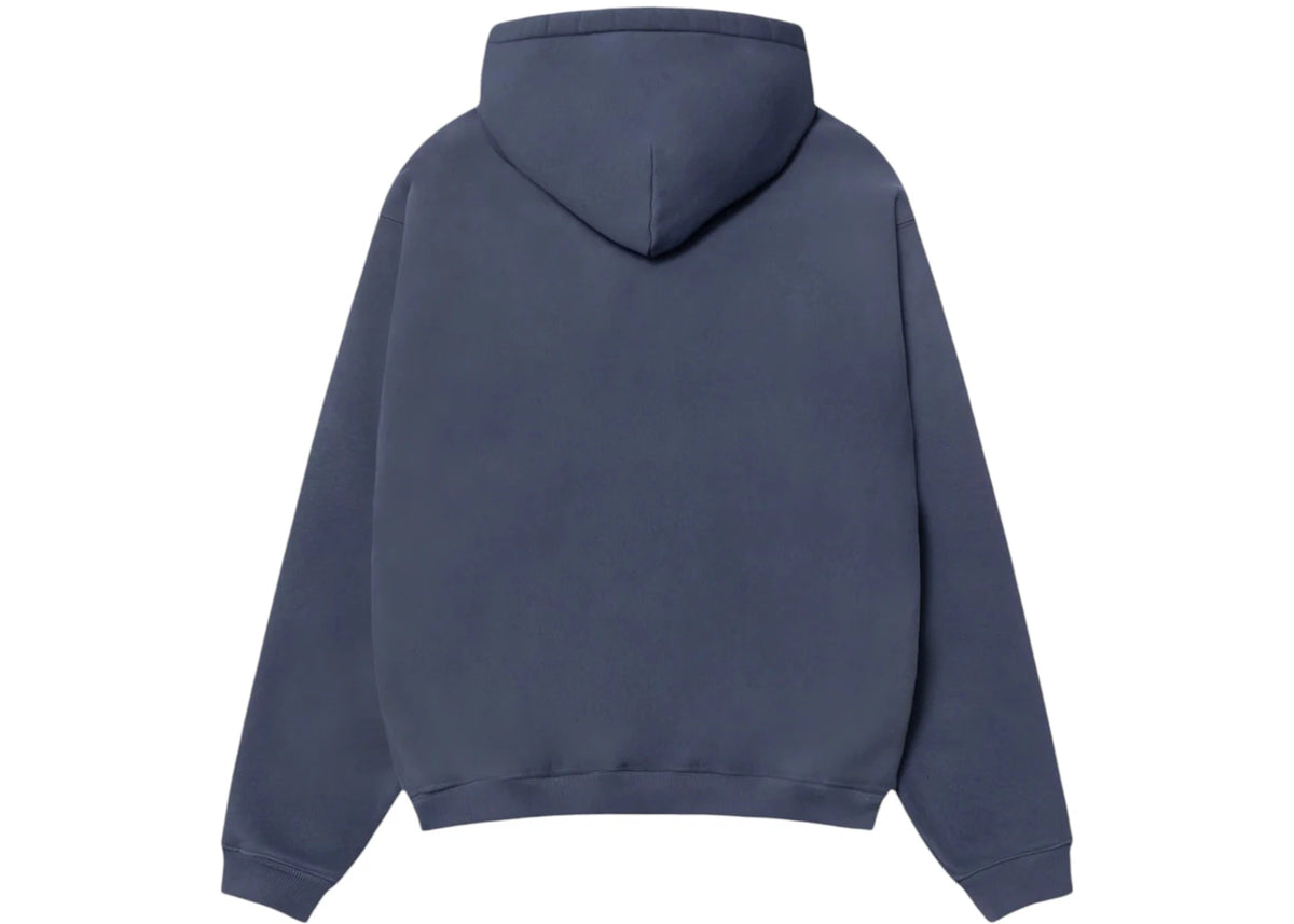 Stussy Stu Relaxed Hoodie Blue - vue secondaire B
