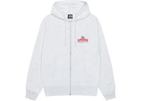 Stussy Superior Quality Zip Hoodie (SS25) Ash Heather