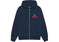 Stussy Superior Quality Zip Hoodie (SS25) Navy