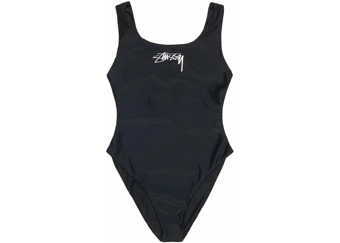 Stussy Surf Stock One Piece Swimsuit Black - vue secondaire A