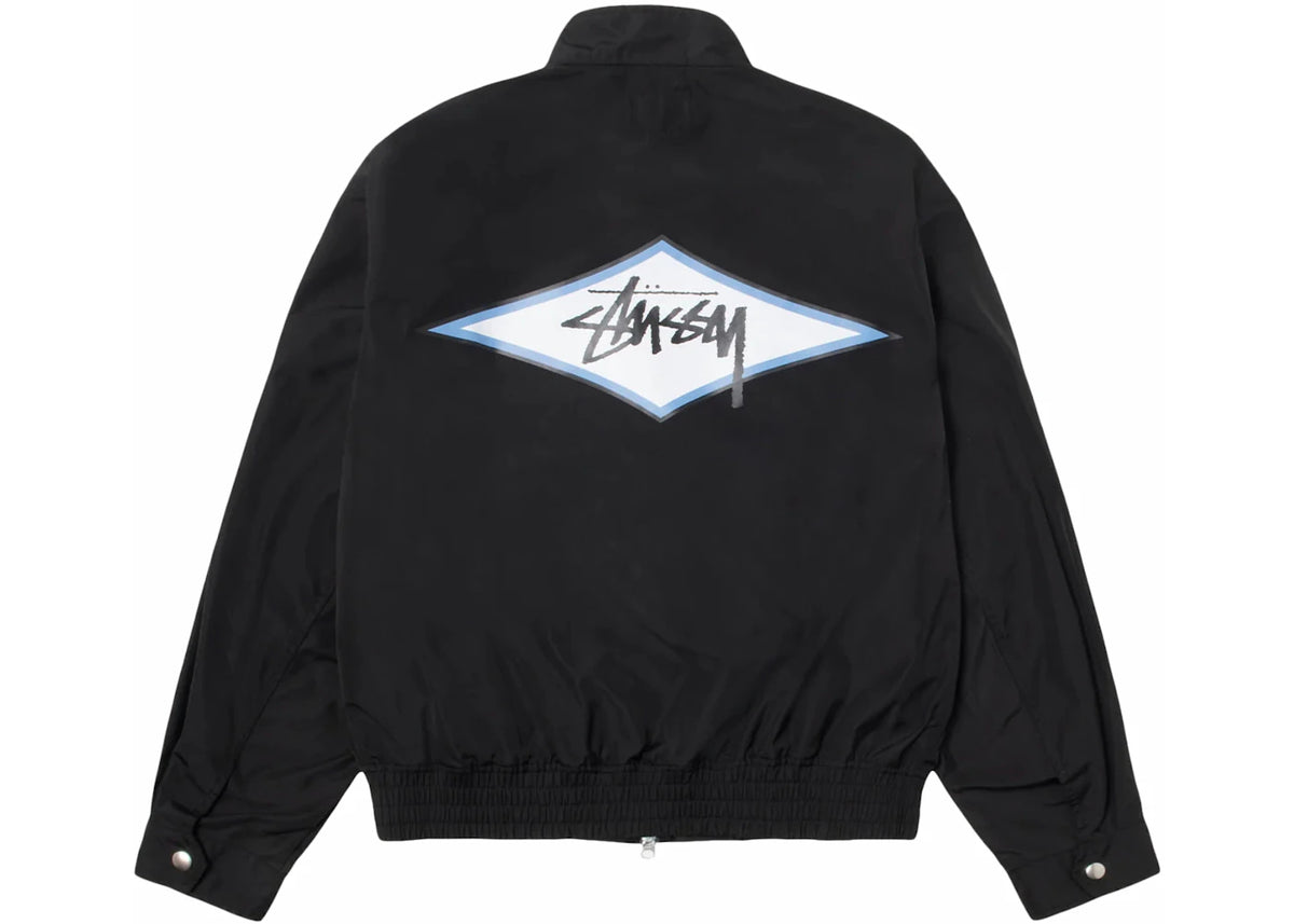 Stussy Surf Team Harrington Jacket Black - vue secondaire A