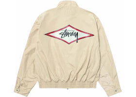 Stussy Surf Team Harrington Jacket Sand - vue 360