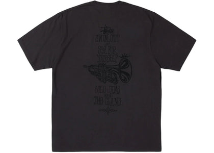 Stussy Swim Out Pigment Dyed Tee Faded Black - product view 2