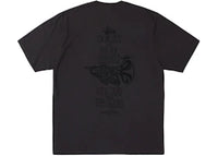 Stussy Swim Out Pigment Dyed Tee Faded Black