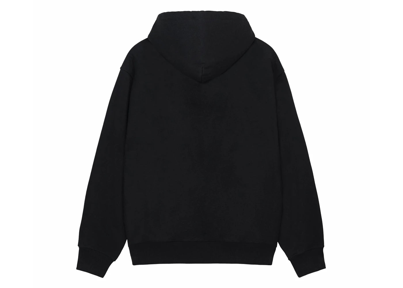 Stussy Thermal Stock Hoodie Black - vue secondaire B