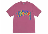 Stussy Thermal Stock Tee Berry