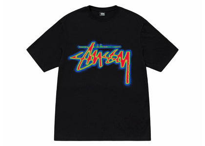 Stussy Thermal Stock Tee Black - authentic Stussy product