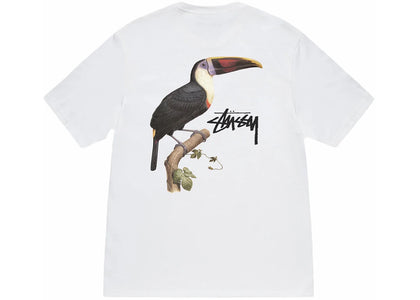 Stussy Toucan Tee White - authentic Stussy product